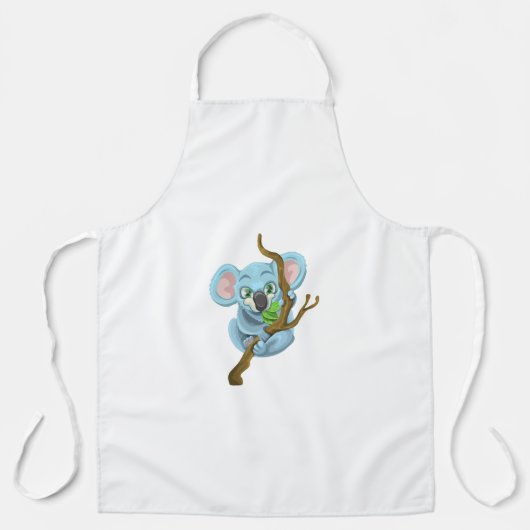 koala-animal-wood-australia schort (Voorkant)