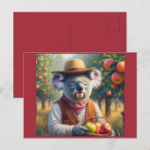 Koala appelboomgaard briefkaart (Voorkant / Achterkant)