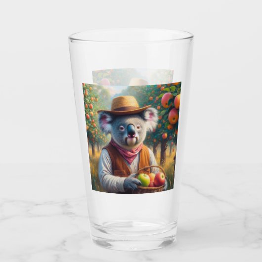 Koala appelboomgaard glas (Voorkant)