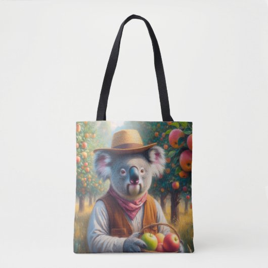 Koala appelboomgaard tote bag (Voorkant)