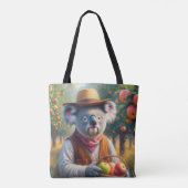 Koala appelboomgaard tote bag (Achterkant)