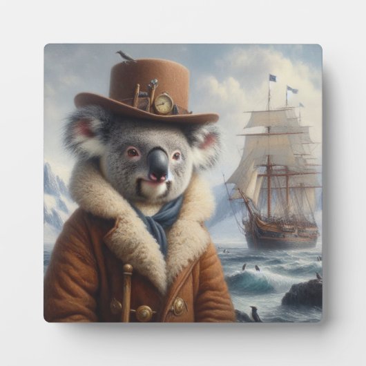 Koala Arctic Explorer Fotoplaat (Voorkant)