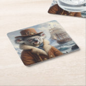 Koala Arctic Explorer Kartonnen Onderzetters (Schuin)