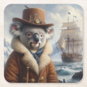Koala Arctic Explorer Kartonnen Onderzetters (Voorkant)