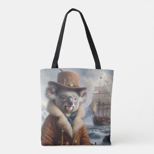 Koala Arctic Explorer Tote Bag (Achterkant)