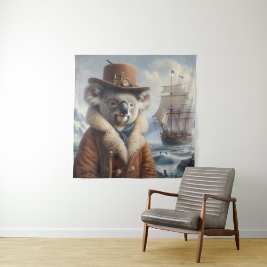 Koala Arctic Explorer Wandkleed (In situ)