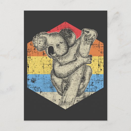 Koala Art Australian Dierenvriend Briefkaart (Voorkant)