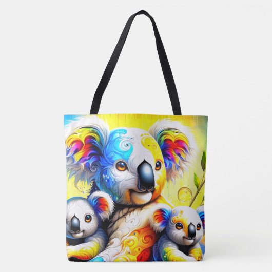Koala Art Tote Bag (Voorkant)