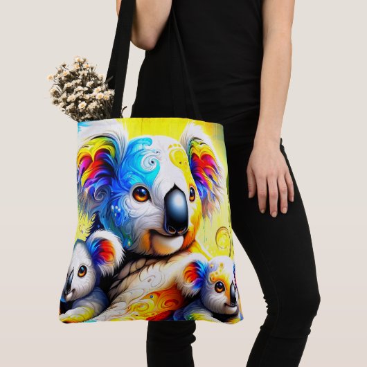 Koala Art Tote Bag (Dichtbij)