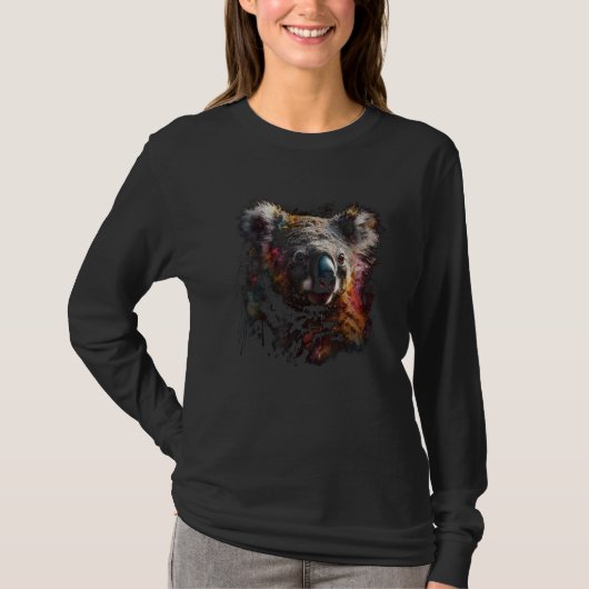 Koala Artwork  Animal Koala 12 T-shirt (Voorkant)