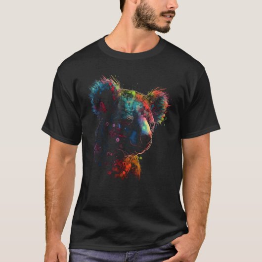 Koala Artwork  Animal Koala 5 T-shirt (Voorkant)