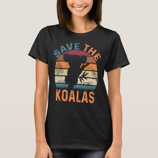 Koala Australia Animal Welfare Nieuw-Zeeland Austr T-shirt (Voorkant)