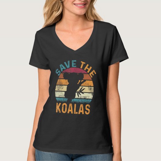 Koala Australia Animal Welfare Nieuw-Zeeland Austr T-shirt (Voorkant)