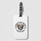"Koala" "Australia" "Eucalyptus" "Wildlife" "Natur Bagagelabel (Voorkant (verticaal))