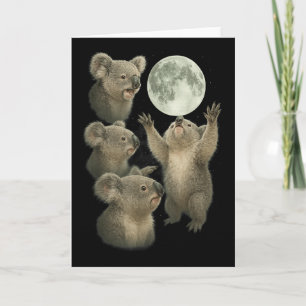 Koala Australië Dieren Dag T-shirt Grappig Voor Vr Kaart