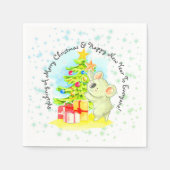 Koala, Australische kerstfeestdag Servet (Voorkant)