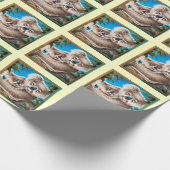 Koala & Baby Cadeaupapier (Hoek)