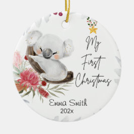 Koala Baby’s eerste gepersonaliseerde Ornament