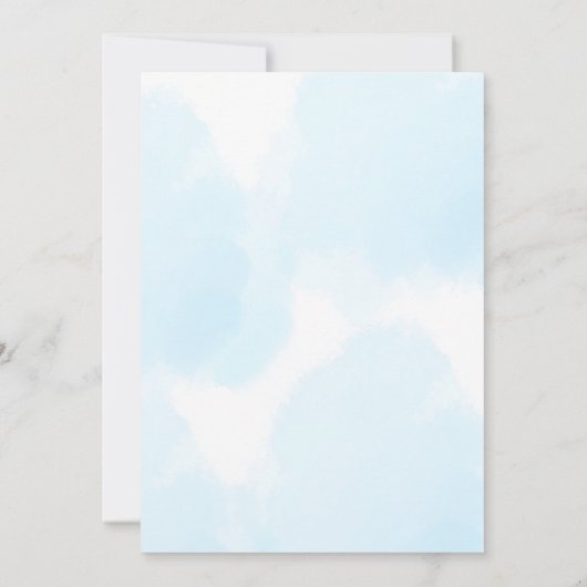 Koala-Baby shower Kaart (Achterkant)