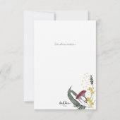 Koala Baby shower Uitnodiging (Achterkant)