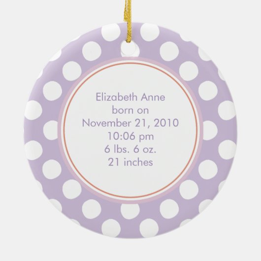 Koala Baby's eerste kerst Ornament (Achterkant)