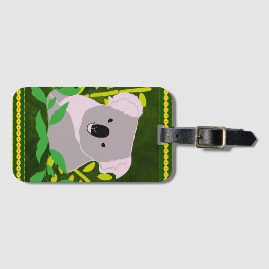 Koala Bagagelabel (Voorkant (horizontaal))