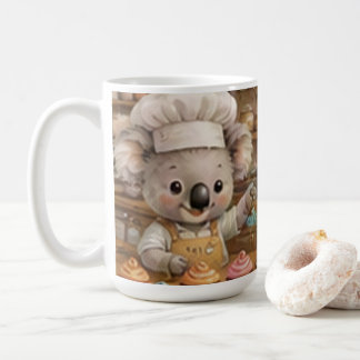 Koala Bakkers Maken Heerlijke Cupcakes en Traktati Koffiemok