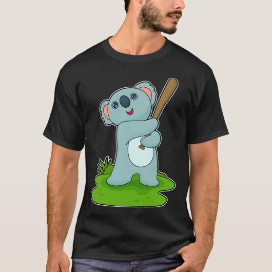 Koala Baseball Baseball T-shirt (Voorkant)