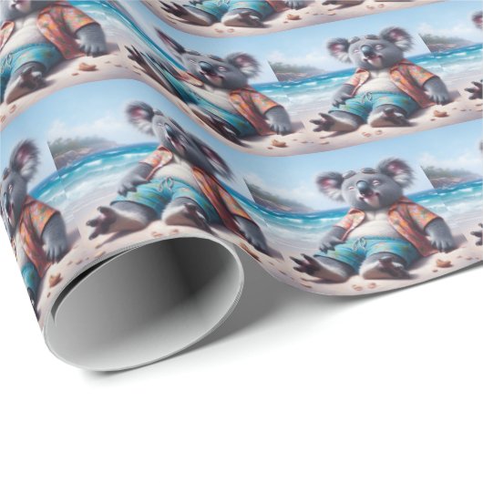 Koala Beach Cadeaupapier (Rol Hoek)