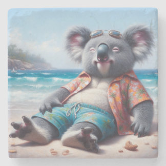 Koala Beach Stenen Onderzetter