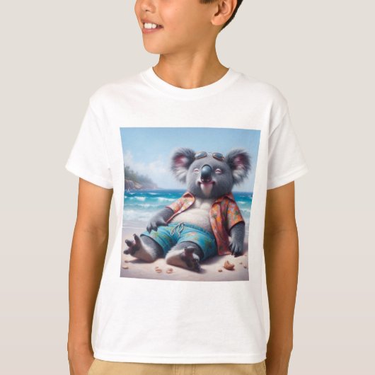 Koala Beach T-shirt (Voorkant)