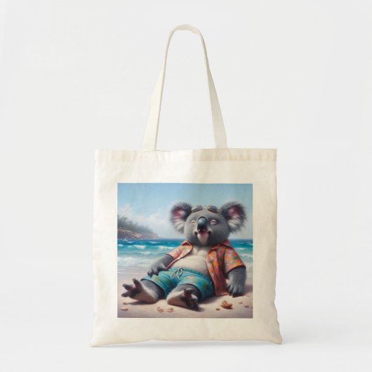 Koala Beach Tote Bag (Voorkant)