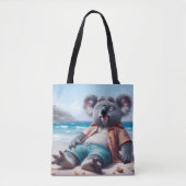 Koala Beach Tote Bag (Voorkant)