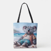 Koala Beach Tote Bag (Achterkant)