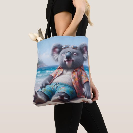 Koala Beach Tote Bag (Dichtbij)