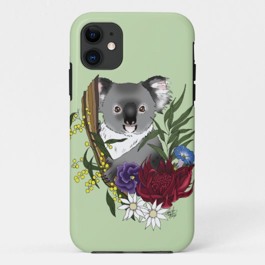 Koala Bear Case-Mate iPhone Case (Achterkant)