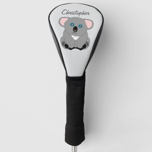 Koala Bear Design Golfheadcover (Voorkant)