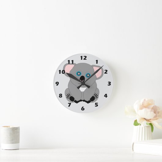 Koala Bear Design Ronde Klok (Huis)