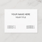 Koala Bear Funny Visitekaartje (Achterkant)