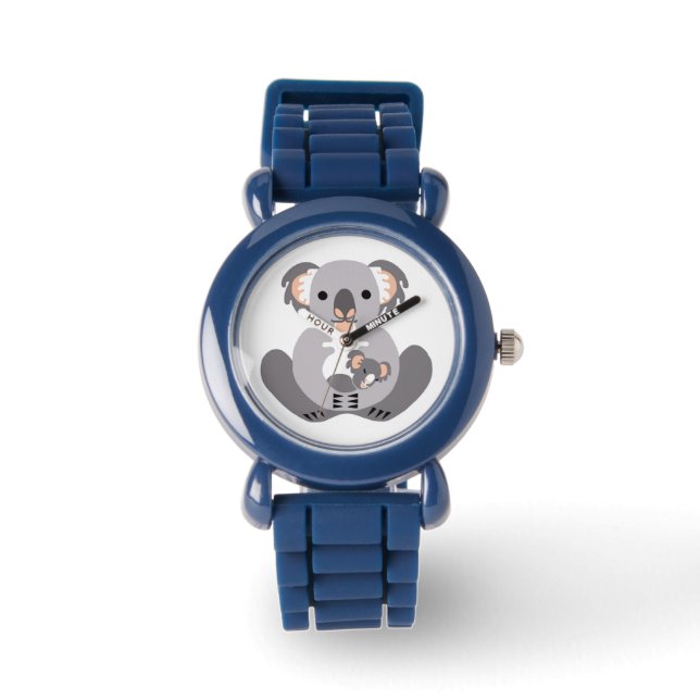 KOALA - Bedreigde dieren - Australië - Natuur Horloge (Voorkant)