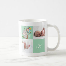 Koala Beer • Alfabet Monogram Cute Baby Shower Koffiemok