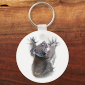 Koala Beer Animal Graphic Gifts for Koala Lovers Sleutelhanger (Voorkant)