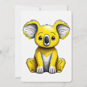 Koala Beer Art Kaart