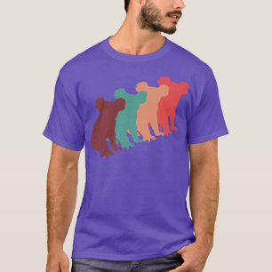 Koala Beer Australia Retro Funny Gift Prem T-shirt