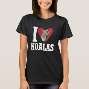 Koala Beer Australië Ik hou van Koala's T-shirt