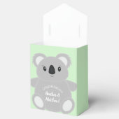 Koala Beer Baby shower Bedankdoosjes (Geopend)