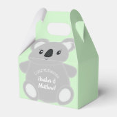 Koala Beer Baby shower Bedankdoosjes (Voorkant Zijde)