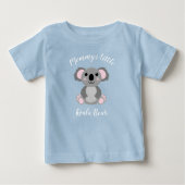 Koala Beer Baby shower Blauw (Voorkant)