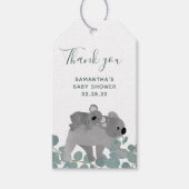 Koala Beer Baby shower Dank u Cadeaulabel (Voorkant)