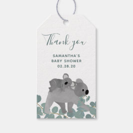 Koala Beer Baby shower Dank u Cadeaulabel